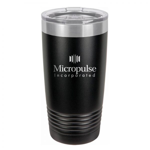 Black Insulated Tumbler, Polar Camel, 20 oz.